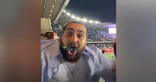 "ფეხბურთის მაგია და ქართველი ჟურნალისტის სრული სიგიჟე თავისი ქვეყნის გოლზე" - რა ამაღელვებელ კადრებს აქვეყნებს ესპანური გამოცემა დინამო არენადან