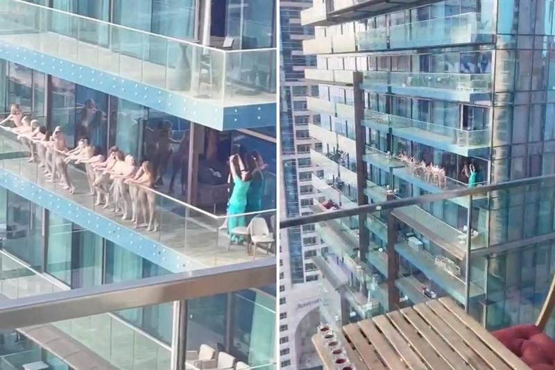 დუბაის პოლიციამ დააკავა ათობით ქალი, რომლებიც აივანზე შიშვლები იდგნენ და ფოტოებს იღებდნენ