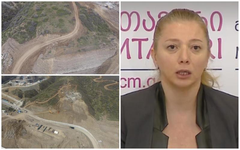 "მეგონა "ღადაობდნენ" - მეჩვენება თუ ნაპრალები მიწით შეავსეს?" - რა ფოტოებს აქვეყნებს თეა გოდოლაძე ვაშლიჯვრის ფერდობიდან?