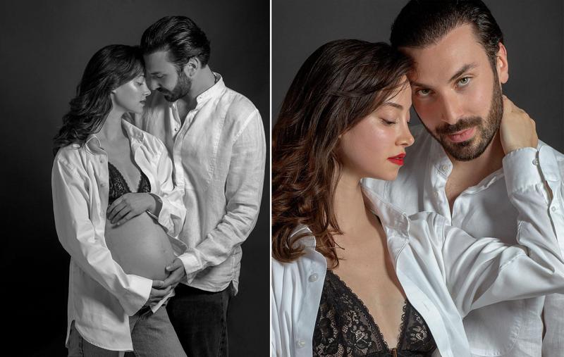 "პატარა პრინცის მოლოდინში" - მსახიობი და მომღერალი ანდრია გველესიანი ფეხმძიმე მეუღლის ულამაზეს ფოტოებს აქვეყნებს