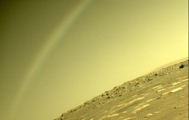 ცისარტყელა მარსზე? - "პერსევერანსის“ მიერ გადაღებული ახალი შთამბეჭდავი ფოტო და NASA-ს პასუხი "იდუმალ ცისარტყელაზე“