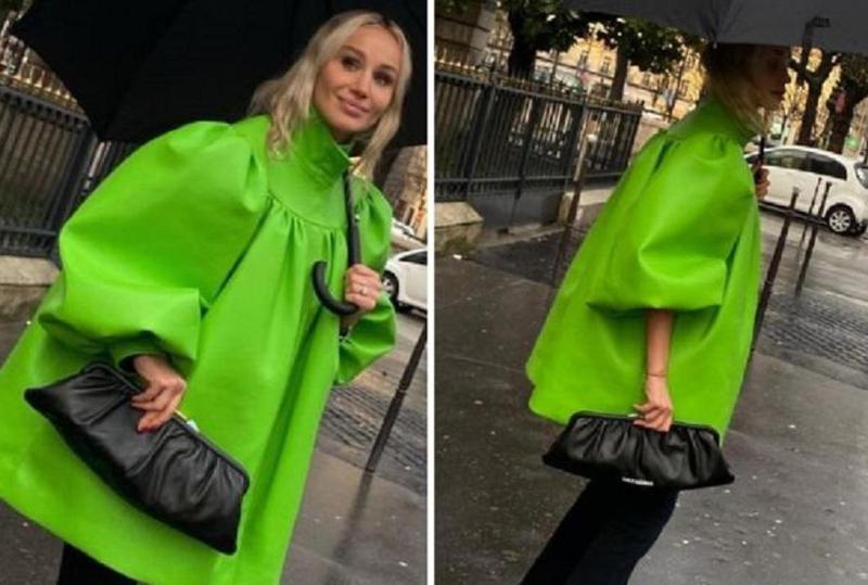 რა ღირს მწვანე ქურთუკი, რომელიც ანუკი არეშიძემ პარიზში მოირგო - სამოსი "ინსტაგრამზე", დიზაინერის გამომწერთა ფავორიტია