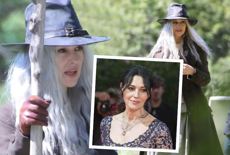 როგორ გარდაისახა მშვენიერი მონიკა ბელუჩი ჯადოქრად - ფოტოები გადასაღები მოედნიდან