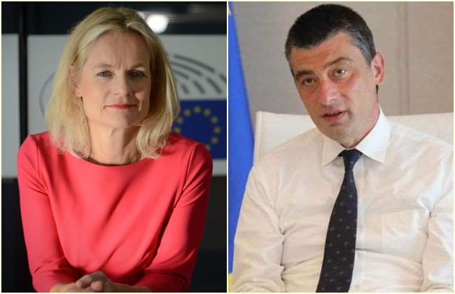 “ჩვენ ვისაუბრეთ, მაგრამ არა კონკრეტულ, არამედ უფრო ფართო თემებზე" - ვიოლა ფონ კრამონის თქმით, ის თბილისში ყოფნისას გიორგი გახარიას შეხვდა