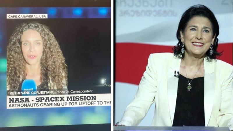 "ქეთევანი ნაზას კაპ კანავერალიდან სპასექსის მისიის გაშვებამდე" - სალომე ზურაბიშვილი "ფეისბუქში" ქალიშვილის შესახებ წერს