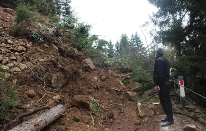 მესტიაში, მულახის თემში, მეწყერი ჩამოწვა - 8 ოჯახი გარესამყაროსაა მოწყვეტილი