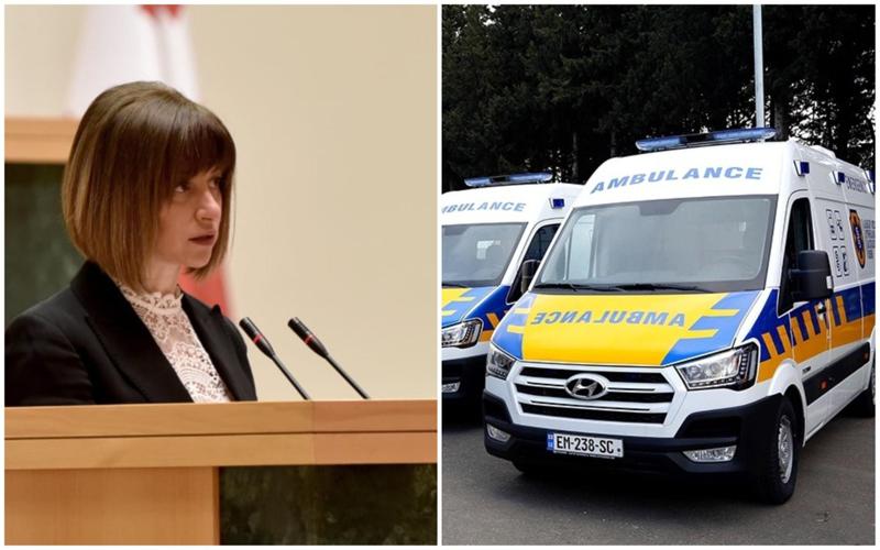 "მხოლოდ ბორბლებზე მანქანის შეძენა არ არის პრობლემის გადაჭრა..." - რას ამბობს ეკატერინე ტიკარაძე რეანიმობილების შესყიდვის საჭიროებაზე