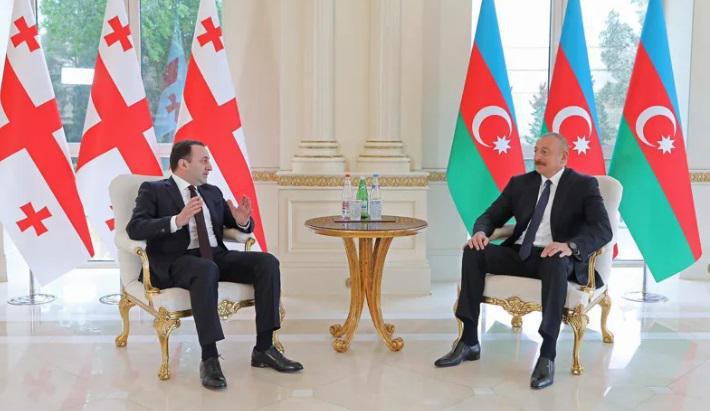 ირაკლი ღარიბაშვილს ილჰამ ალიევმა "ზაგულბას“ სასახლეში უმასპინძლა - რაზე ისაუბრეს საქართველოს პრემიერმა და აზერბაიჯანის პრეზიდენტმა