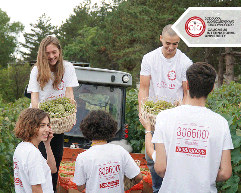 მასშტაბური შესაძლებლობები CIU-ს მევენახეობა-მეღვინეობის ფაკულტეტის სტუდენტებისთვის