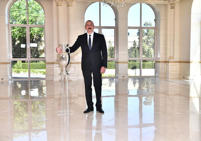 ბაქოში ევროპის ჩემპიონატის თასი ჩაიტანეს