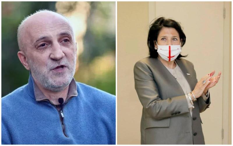 "იმ ფონზე, რაც დღეს ქართულ პოლიტიკურ ელიტაში ხდება, სალომე ზურაბიშვილი გამოიყურება "ოდნავ ზემოთ" - გია ხუხაშვილი