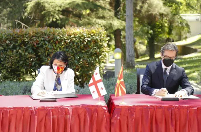 საქართველოსა და ჩრდილოეთ მაკედონიას შორის უვიზო მიმოსვლის შესახებ შეთანხმება გაფორმდა