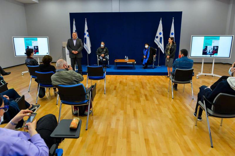 ქუთაისის საერთაშორისო უნივერსიტეტის სტუდენტებს საფრანგეთში მოღვაწე ქართველი კინორეჟისორი გელა ბაბლუანი შეხვდა