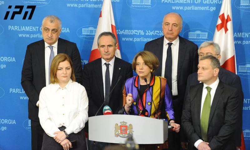 "ლელო" სალომე სამადაშვილთან, არმაზ ახვლედიანთან და შალვა შავგულიძესთან ერთად ახალ ფრაქციას ქმნის