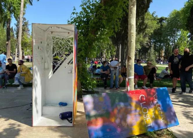 "დედაენის ბაღში" ლგბტქ აქტივისტების მიერ მომზადებული ინსტალაცია გურამ ფალავანდიშვილმა დაარბია" - რა ინფორმაციას ავრცელებს "თბილისი პრაიდი"