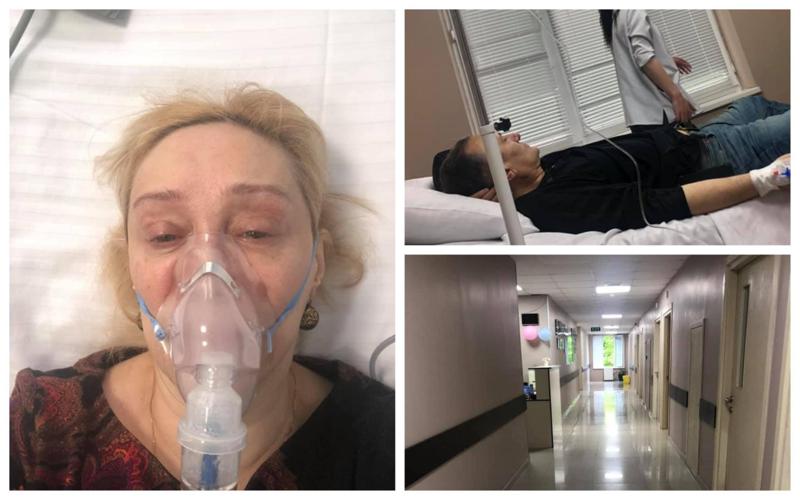 "აქ ყველას ყველა უყვარს... არც პოლიტიკაა და არც ეკონომიკა" - რას წერს ბელა ალანია, რომელიც მეუღლესთან ერთად კოვიდს კლინიკაში ებრძოდა