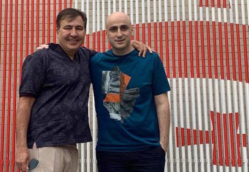 ნიკა მელია მიხეილ სააკაშვილთან ერთად - მელია უკრაინიდან ახალ ფოტოს აქვეყნებს