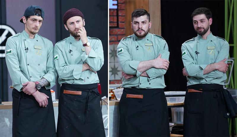 "ძლიერი კონკურენტები გვჭირდება, რომ უძლიერესები გავხდეთ... მათი ნებისმიერი შეცდომა შეიძლება გადამწყვეტი აღმოჩნდეს" - 2 წყვილი "სამზარეულოს ომების" საუკეთესო ათეულიდან