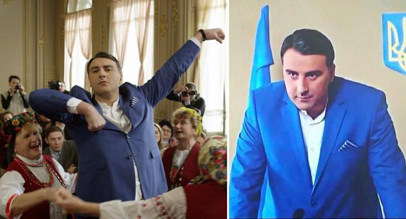 "უკრაინა მისთვის ლამაზი და ამაყი ქალია, ის კი ყოველთვის პოულობს საერთო ენას ქალებთან" - ბესო ზანგური უკრაინულ სერიალში სააკაშვილს განასახიერებს