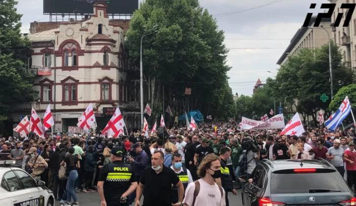 რა ვითარებაა ფილარმონიასთან, სადაც "ნამახვანჰესის" მოწინააღმდეგეებმა ტერიტორია გადაკეტეს