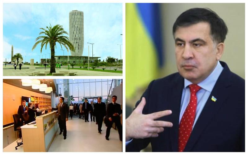 "გადმოვაბრუნე ბორჯომის ბოთლი და ვუთხარი, რომ ეს იქნებოდა კარგი ფორმა მის გასაკეთებლად" - რას იხსენებს სააკაშვილი ბათუმის იუსტიციის სახლზე?