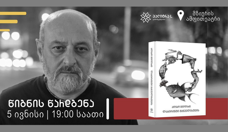 ალეკო შუღლაძის წიგნის ,,ლაბირინთი მანულელისთვის" წარდგენა