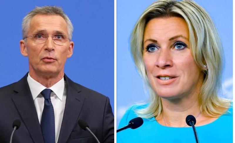 "ბატონო სტოლტენბერგ, დააბრუნეთ თქვენი კარი სათამაშო მოედანზე და ჩვენ გოლს გავიტანთ" - მარია ზახაროვა