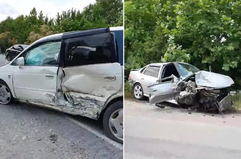 "სოფლის გზაზე ასეთი ავტოსაგზაო შემთხვევა არ მინახავს, 5 მანქანაა დაზიანებული" - კარალეთთან ერთმანეთს ოთხი ავტომობილი შეეჯახა