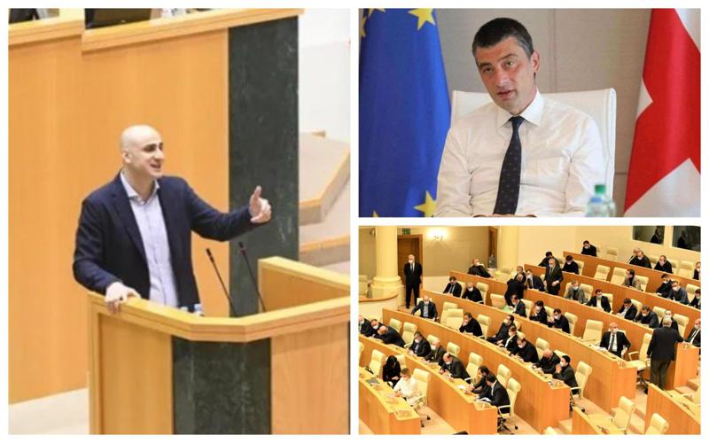 "გახარიას დღეს პოლიტიკურ მიწაში დებთ - იძულებული რომ არ გამეხადა, გადამდგარიყო, ხმას ამოიღებდით?" - ნიკა მელია "ქართულ ოცნებას"