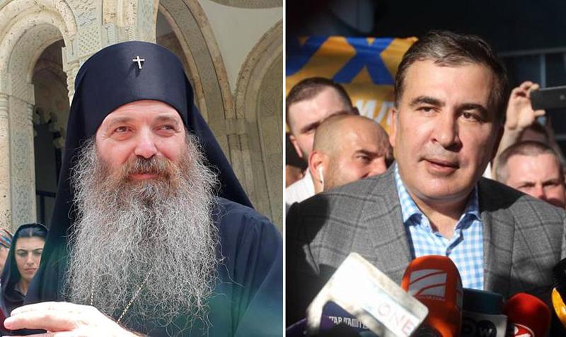 "ჩამოვიდეს და შემხვდეს, მერე გადაიღეთ, ბოდიშებს მომიხდის თუ არა - რომ გარბიხარ და ისე მელაპარაკები, ლენინი ხარ ფინეთში?!" - მეუფე იაკობი სააკაშვილზე