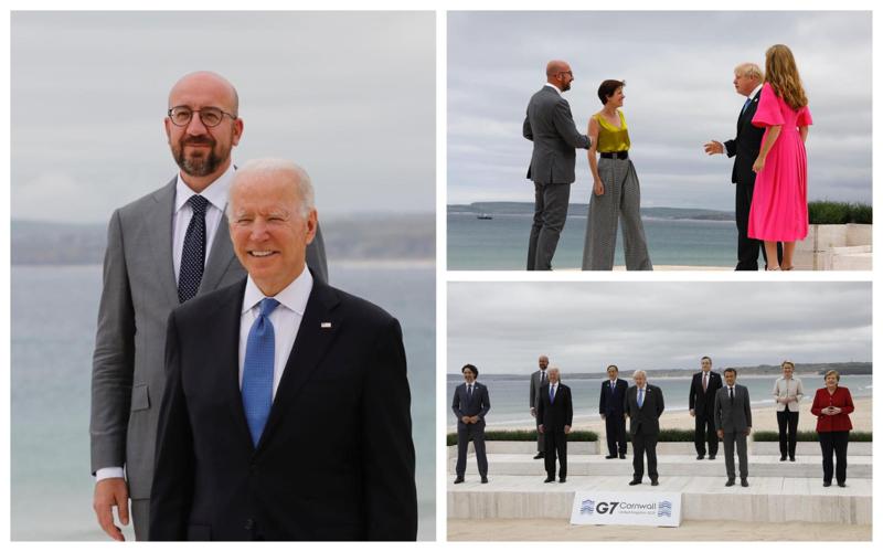 ბრიტანეთში "დიდი შვიდეულის" სამიტი მიმდინარეობს - ისტორიული ფოტოები კორნოულიდან