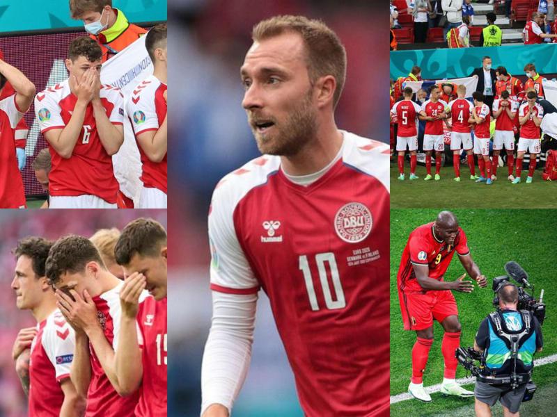 ცრემლები, ემოციები და ერთი ადამიანის გარშემო გაერთიანებული მსოფლიო - კადრები "ევრო 2020"-ის დრამატული მატჩიდან - როგორია კრისტიან ერიქსენის მდგომარეობა ახლა