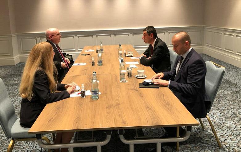 "სტრატეგიულ პარტნიორებთან ერთად - საქართველოსთვის“ - რას წერს გიორგი გახარია ფილიპ რიკერთან შეხვედრის შემდეგ