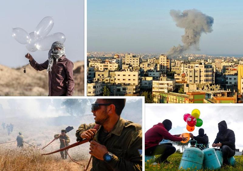 როგორ აქციეს უწყინარი საჰაერო ბუშტები "ცეცხლოვან იარაღად" და რას უპირისპირებს მას ისრაელი?