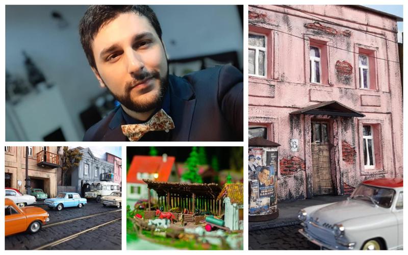 "ამ მიკროსამყაროს შექმნას ნოსტალგიური ფონიც ჰქონდა..." - ვინ არის მსახიობი და ჟურნალისტი, რომელმაც 70-80-იანი წლების თბილისი მაკეტებზე გააცოცხლა