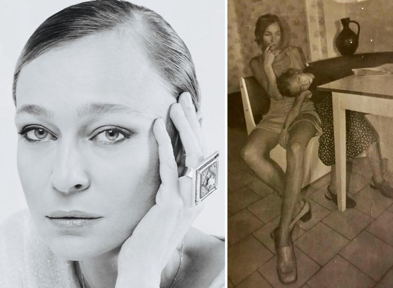 "ჩვენი ბავშვობა..." - მაკა ჩიჩუა წლების წინ, შვილთან ერთად გადაღებულ ფოტოს აქვეყნებს