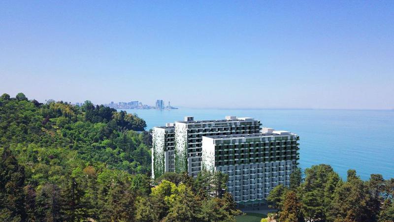 დაათვალიერეთ, როგორ გამოიყურება 21-ე საუკუნის პრემიუმ კლასის კომპლექსი ბათუმში