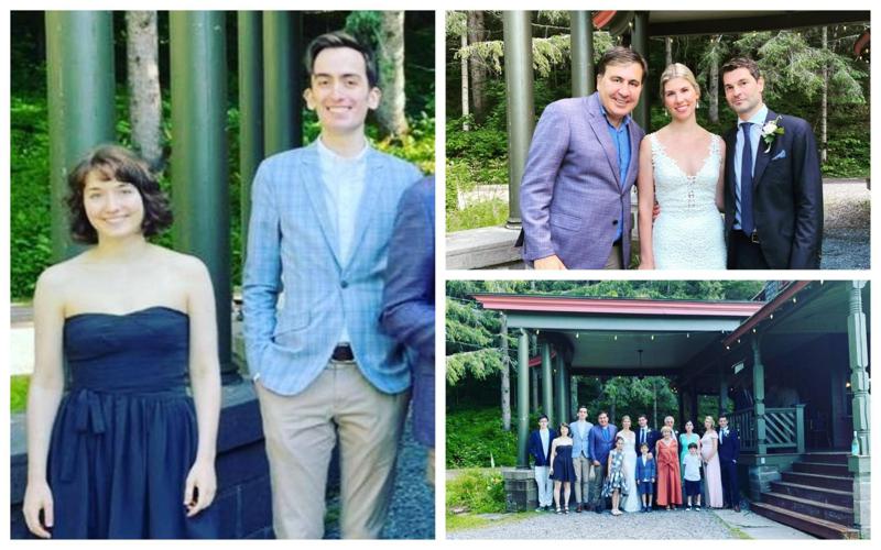 ედუარდ სააკაშვილი ბიძის ქორწილს მეუღლესთან ერთად დაესწრო - ქორწილის ფოტოებს მიხეილ სააკაშვილი აქვეყნებს