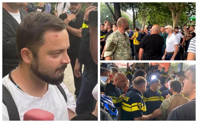 "იგონებოდნენ... ვიკითხეთ, რატომ იგინებით-თქო და დაგვარტყეს" - პირი, რომელმაც "პალიტრანიუსის" ოპერატორს ფიზიკური შეურაცხყოფა მიაყენა, დაკავებულია