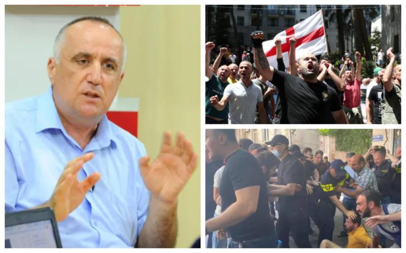 "ვინ სიკვდილები არიან ეს ხალხი? ამათ ქართველობა ღვინის ჩასხმა და ღორივით დალევა ჰგონიათ?" - აკაკი ბობოხიძე პრაიდის მოწინააღმდეგეებზე