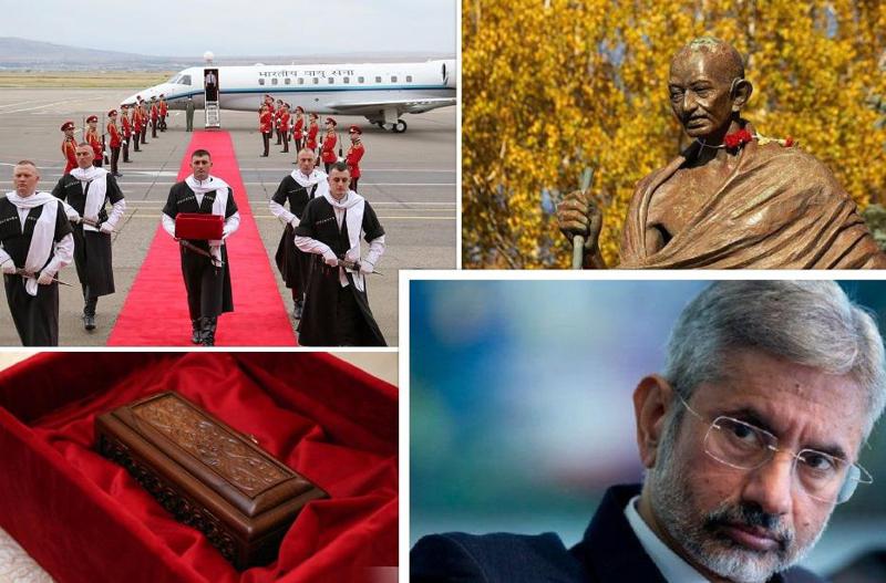 წამებული დედოფლის წმინდა ნაწილები, განდის ძეგლი და "ვეფხისტყაოსანში" ნახსენები ინდოეთი -  როგორ ეხმაურება ინდური მედია მინისტრ ჯაიშანკარის საქართველოში ვიზიტს?