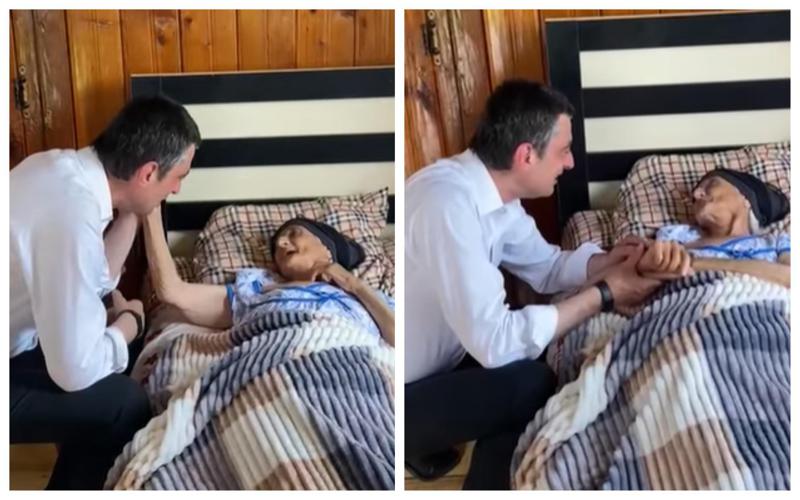 "ამათ ვუთხარი, ჩამოვა და მაინც მომინახულებსთქო" - 85 წლის ბებოს რეაქცია გახარიას მოულოდნელი სტუმრობის შემდეგ