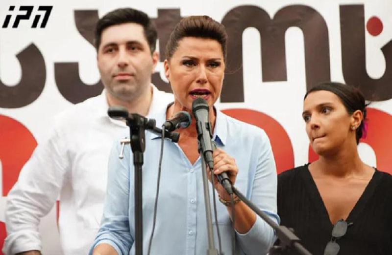 "ღარიბაშვილო, გეყოს ძალა და წადი... თქვენი ტყუილები უნდა დასრულდეს, ახლა გაჩვენებთ, როგორია მედიის ძალა" - ეკა მიშველაძე