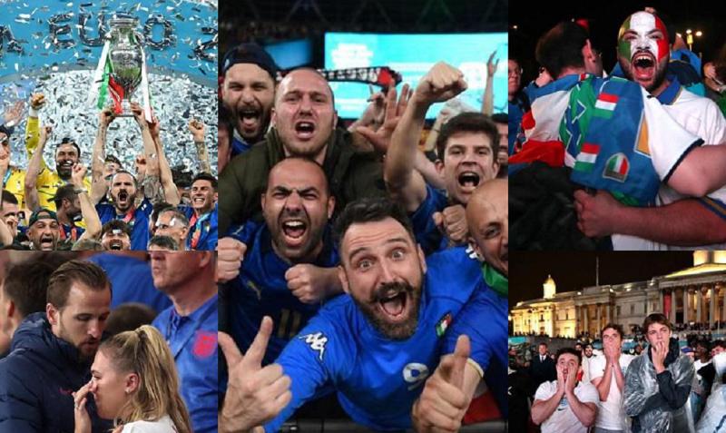 "მათ გამარჯვება დაიმსახურეს" - ინგლისელების აღიარება, ცრემლები და "ევრო 2020-ის" ფინალის ყველაზე ემოციური კადრები: რა ხდებოდა იტალიაში მატჩის შემდეგ