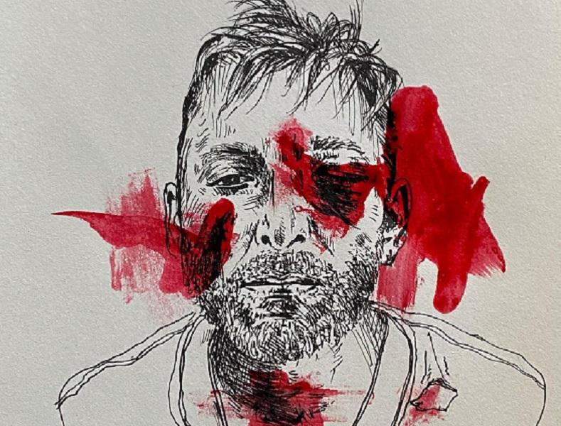 "ლექსო ლაშქარავასთვის" - ირანელმა მხატვარმა გარდაცვლილ ოპერატორს ნამუშევარი მიუძღვნა