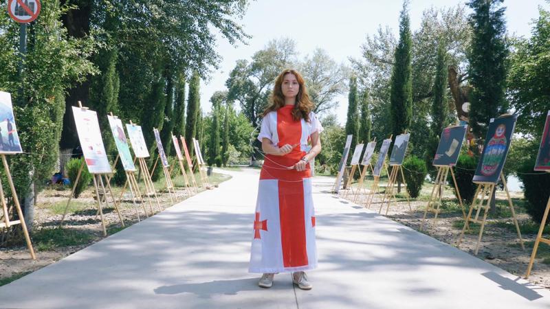 მოძრავი გამოფენა „რუსული ოკუპაცია 1921 წლიდან დღემდე“  ქ. რუსთავში, რუსთავის პარკში  გაიმართა