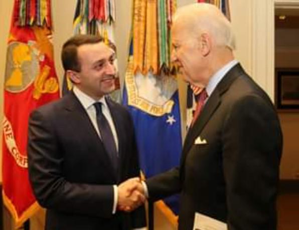 "მე არაერთხელ შევხვედრივარ პრეზიდენტ ბაიდენს, ის იცნობს საქართველოს და ამ რეგიონს" -  ირაკლი ღარიბაშვილი