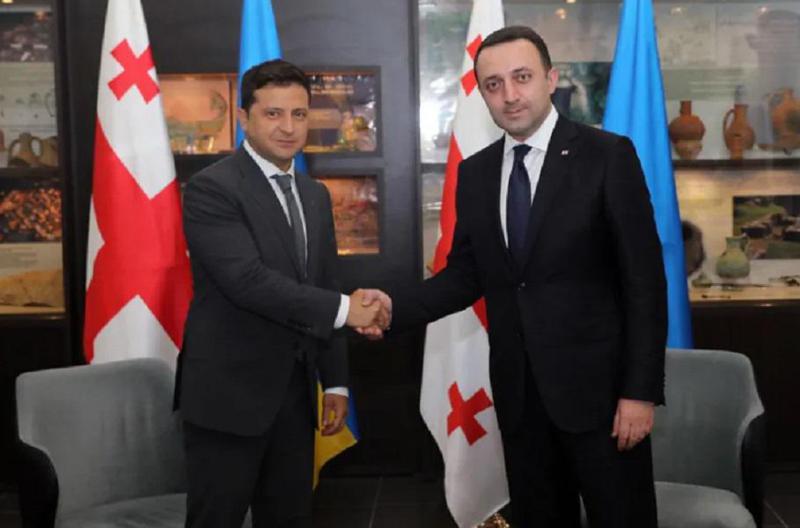 ირაკლი ღარიბაშვილი ვლადიმირ ზელენსკის შეხვდა - რა საკითხები განიხილეს მხარეებმა