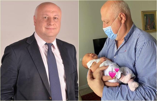 "დღეს პირველად ავიყვანე ხელში" - გიგი წერეთელს მეორე შვილიშვილი შეეძინა