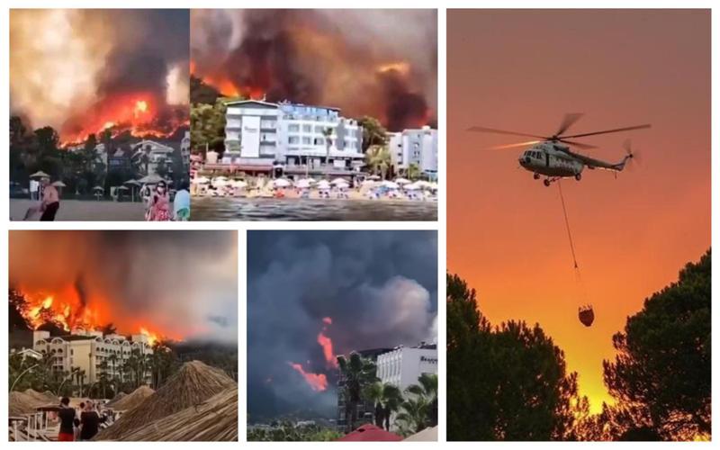 იზრდება გარდაცვლილთა რიცხვი, ძლიერი ცეცხლი სანაპიროს მიადგა - უმძიმესი კადრები თურქეთიდან, სადაც რამდენიმე პროვინცია სტიქიური უბედურების ზონად გამოცხადდა